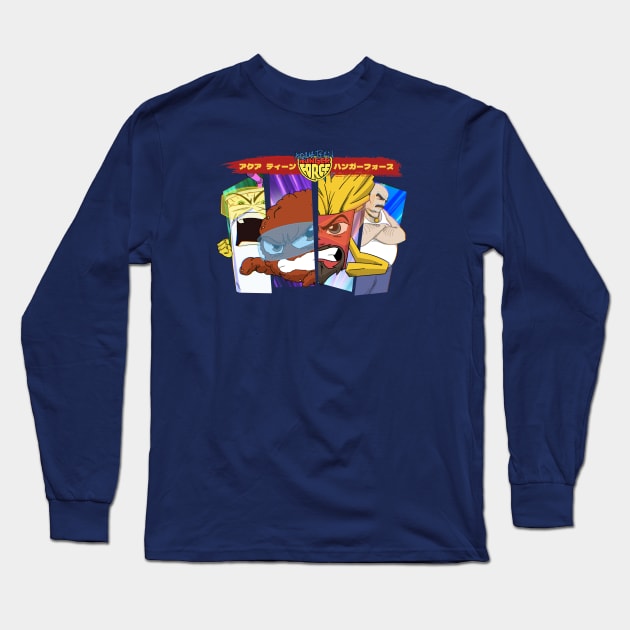 Not So Happy Meal V3 Long Sleeve T-Shirt by Atomik